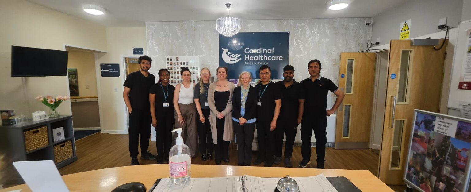 Seaview Care Home team group photo