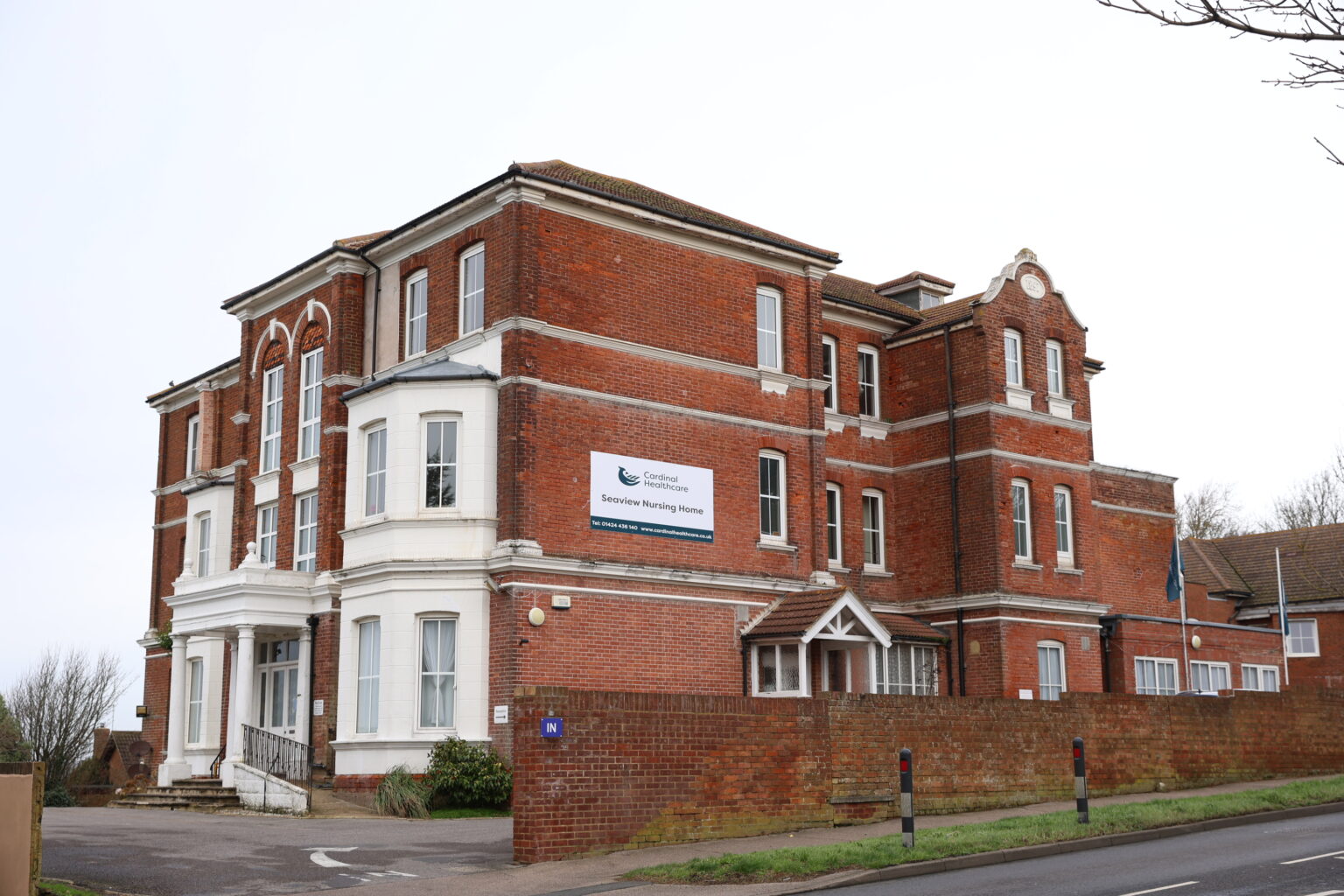 Exterior view of Seaview Care Home