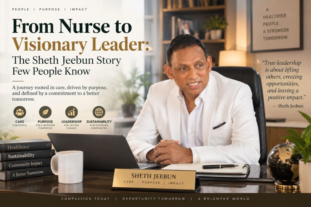 Sheth Jeebun journey from nursing to healthcare leadership